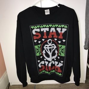 Attila’s Stay Sick Christmas sweater